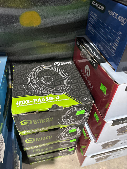 Sound Qubed HDX-PA65B-4