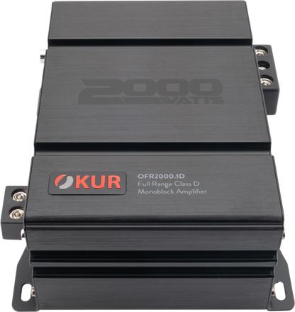 OFR2000.1D : Full Range Class D Monoblock Amplifier