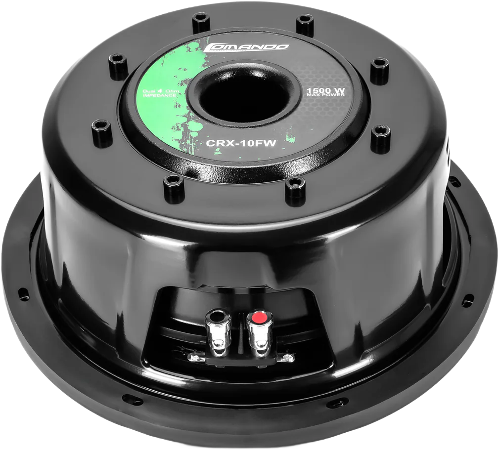 CRX-10FW | 10'' | 1500W MAX | DUAL 4Ω