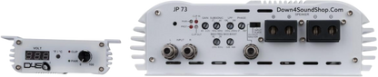 DOWN4SOUND JP73 WHITE GLOSS | 7300W RMS AMPLIFIER