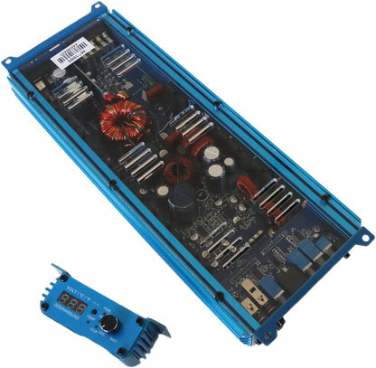 DOWN4SOUND MM1005 (MINI MAXX) - BLUE | 1100W RMS MINI 5 CH CAR AUDIO AMPLIFIER