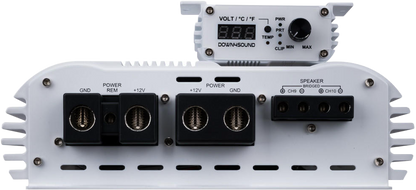 DOWN4SOUND EZYPWR 810 WHITE GLOSS | 4000W RMS - 10 CHANNEL AMPLIFIER