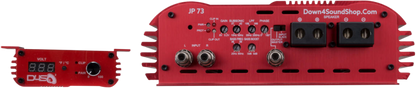 DOWN4SOUND JP73 RED | 7300W RMS AMPLIFIER