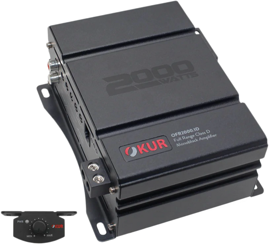 OFR2000.1D : Full Range Class D Monoblock Amplifier