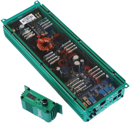 DOWN4SOUND MM1005 (MINI MAXX) - TEAL | 1100W RMS MINI 5 CH CAR AUDIO AMPLIFIER