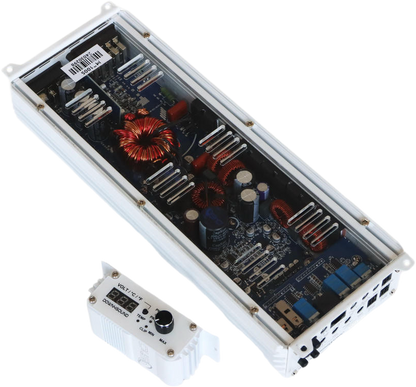 DOWN4SOUND MM1005 (MINI MAXX) - WHITE GLOSS | 1100W RMS MINI 5 CH CAR AUDIO AMPLIFIER