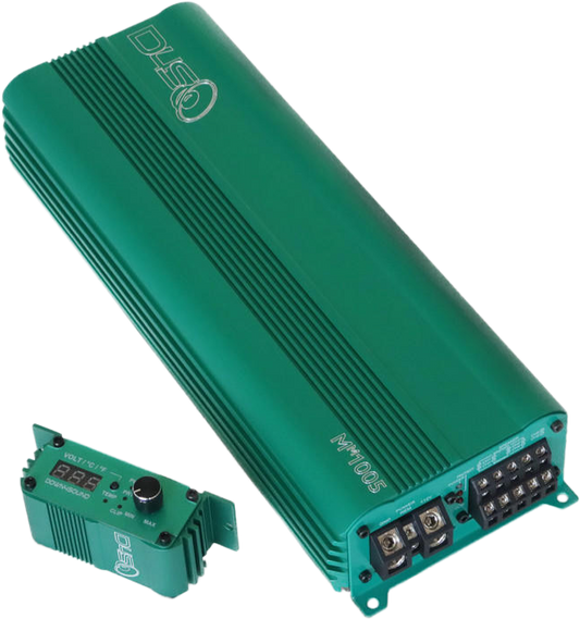 DOWN4SOUND MM1005 (MINI MAXX) - TEAL | 1100W RMS MINI 5 CH CAR AUDIO AMPLIFIER