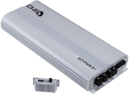 DOWN4SOUND EZYPWR 810 WHITE GLOSS | 4000W RMS - 10 CHANNEL AMPLIFIER