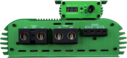 DOWN4SOUND EZYPWR 810 GREEN | 4000W RMS - 10 CHANNEL AMPLIFIER