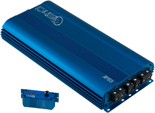 DOWN4SOUND JP53 BLUE | 5300W RMS AMPLIFIER