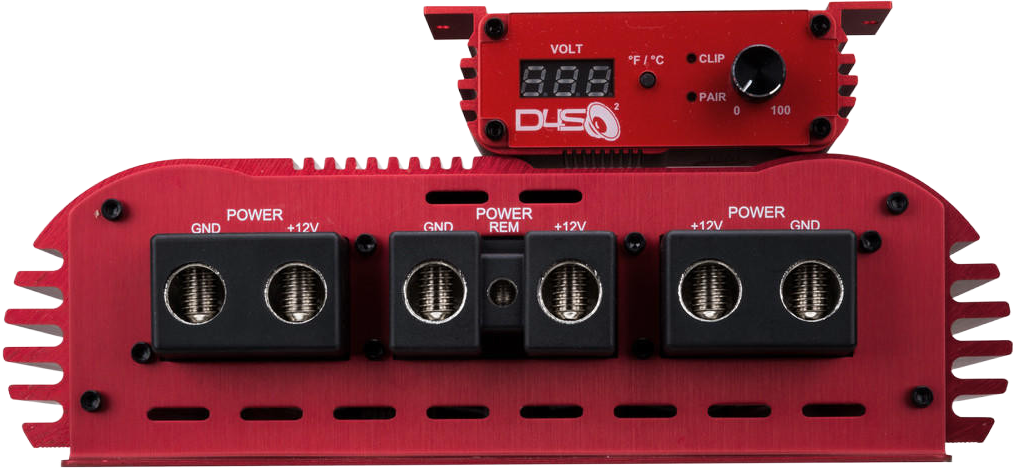 DOWN4SOUND JP73 RED | 7300W RMS AMPLIFIER