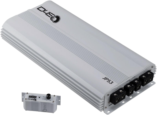 DOWN4SOUND JP53 WHITE GLOSS | 5300W RMS AMPLIFIER