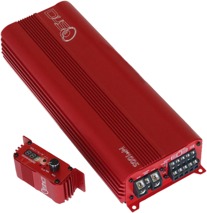DOWN4SOUND MM1005 (MINI MAXX) - RED | 1100W RMS MINI 5 CH CAR AUDIO AMPLIFIER