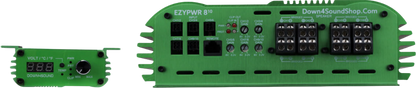DOWN4SOUND EZYPWR 810 GREEN | 4000W RMS - 10 CHANNEL AMPLIFIER