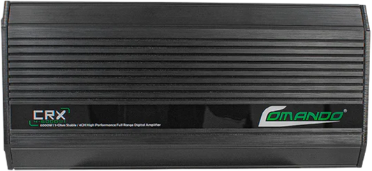 CRX4-6000@1OHM | 6000W MAX | 4CH | 1Ω