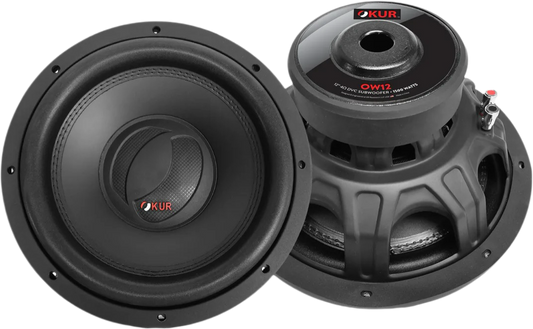 OW12 : 12in 4 Ohm DVC Subwoofer