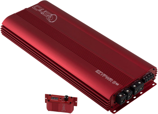DOWN4SOUND EZYPWR 810 RED | 4000W RMS - 10 CHANNEL AMPLIFIER