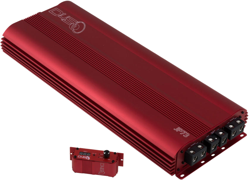 DOWN4SOUND JP73 RED | 7300W RMS AMPLIFIER