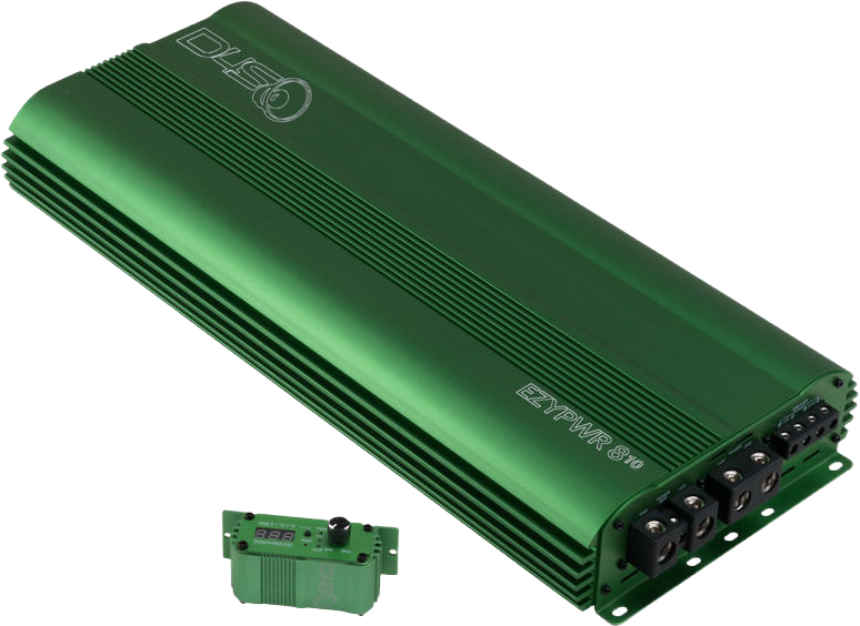 DOWN4SOUND EZYPWR 810 GREEN | 4000W RMS - 10 CHANNEL AMPLIFIER
