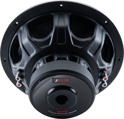 OW12 : 12in 4 Ohm DVC Subwoofer
