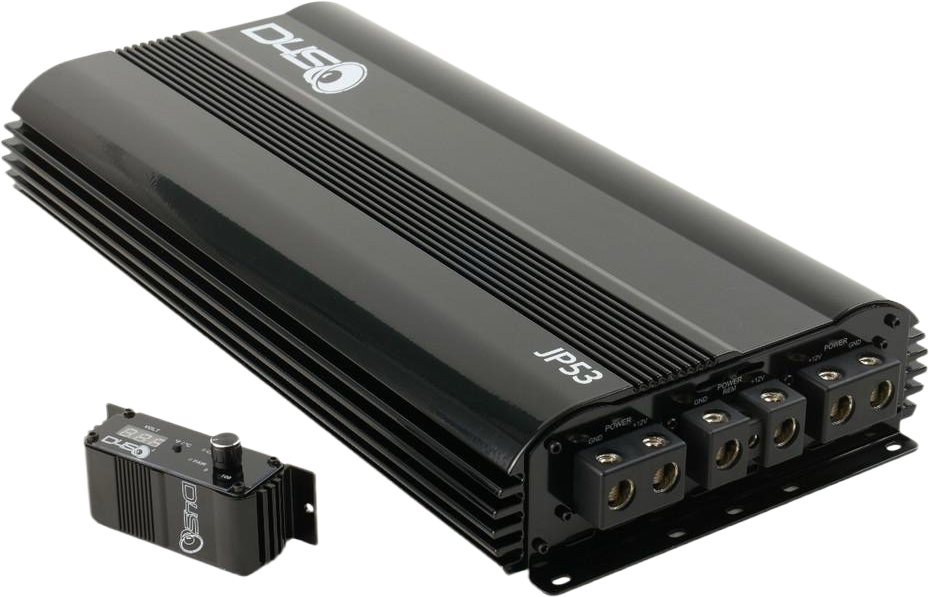 DOWN4SOUND JP53 BLACK GLOSS | 5300W RMS AMPLIFIER