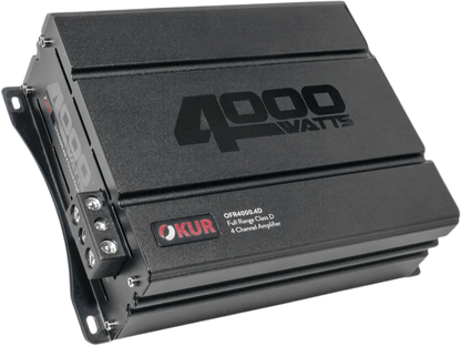 OFR4000.4D : 4 Channel Full Range Class D Amplifier
