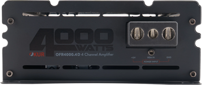 OFR4000.4D : 4 Channel Full Range Class D Amplifier